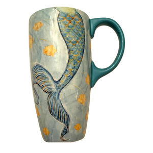 COPY - Lang Mermaid Latte Mug Ceramic 18 oz New in Box Chad Barrett